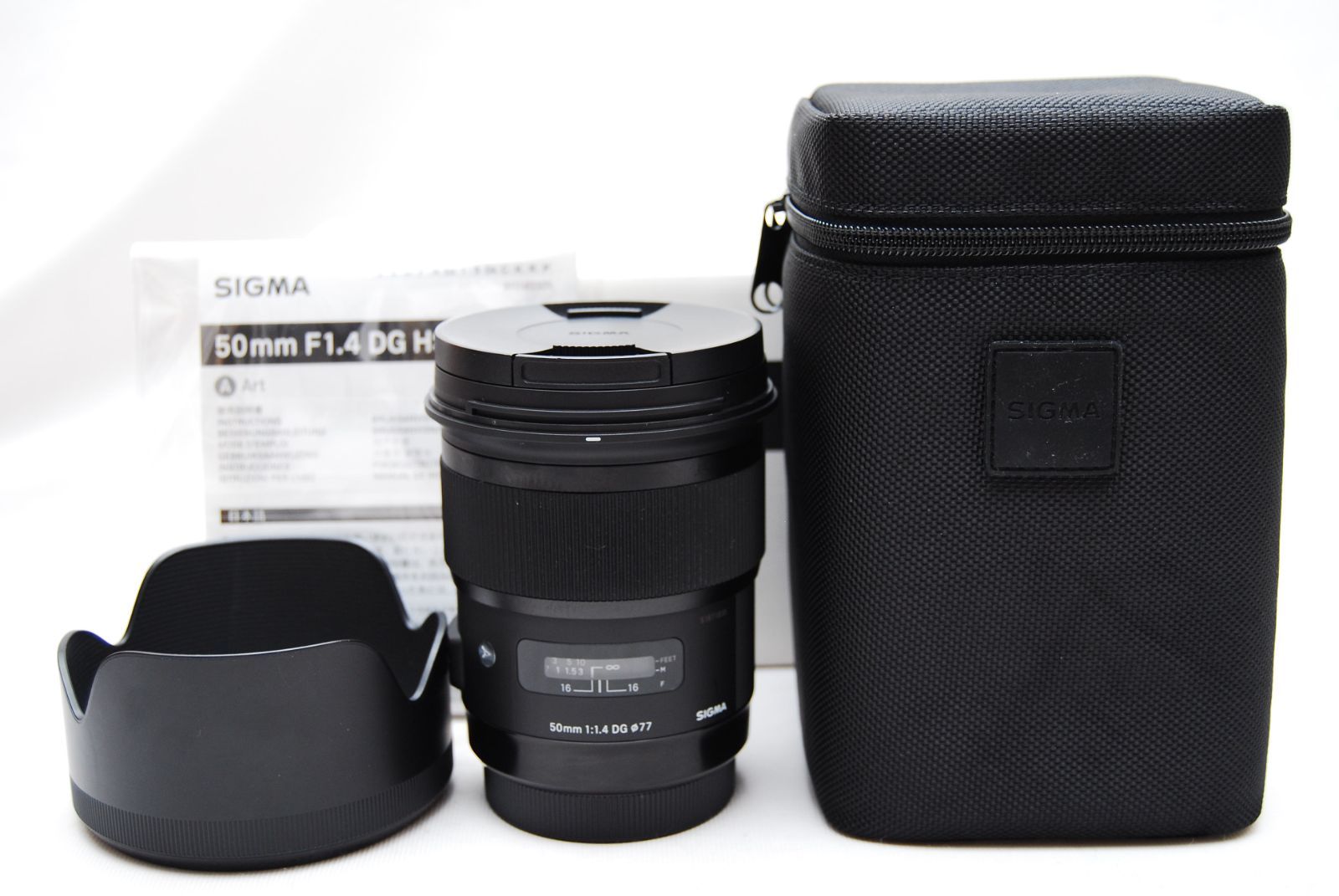 ★極上美品　 シグマ　50mm F1.4 DG HSM Canon キヤノン EFマウント 単焦点 　Sigma★
