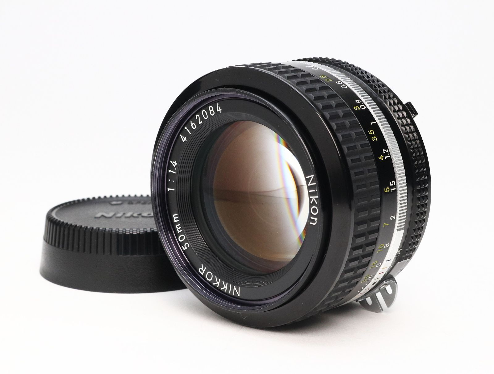 A+ (美品) Nikon ニコン Ai NIKKOR 50mm F1.4 初期不良返品対応 66-179