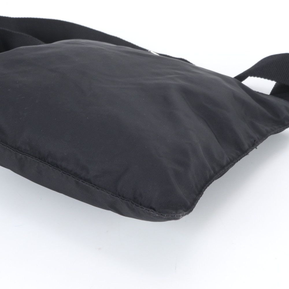 美品 プラダ テスート ナイロン トライアングルロゴ ショルダーバッグ