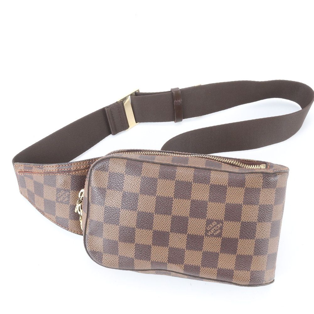 Louis Vuitton ダミエ ボディバッグ ジャンク品 Louis Vuitton ルイヴィトン ダミエ ジェロニモス ボディバッグ