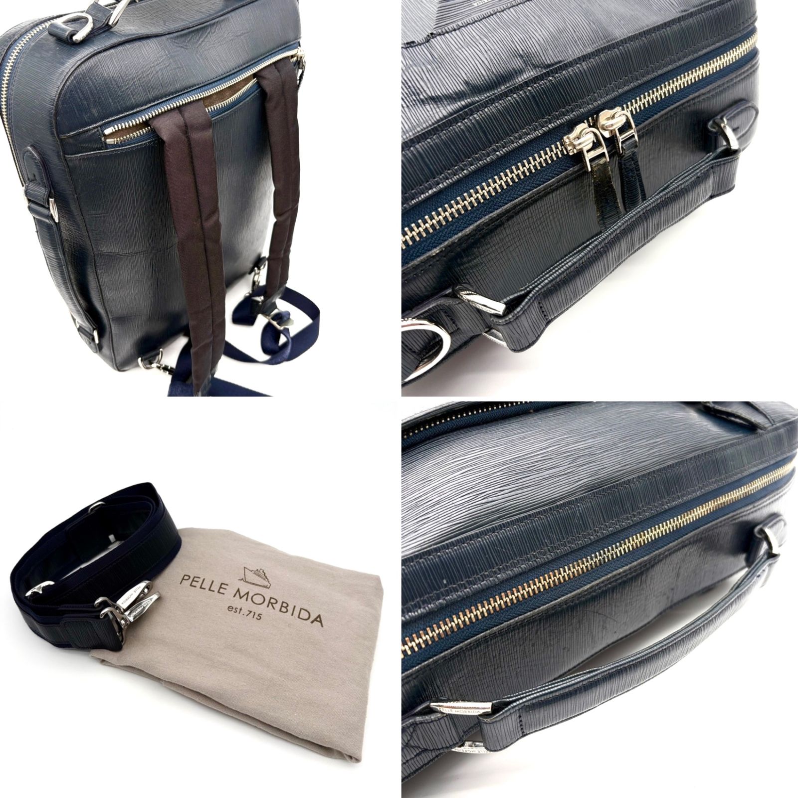 ペッレモルビダ PELLE MORBIDA キャピターノ 3way ビジネスバッグ