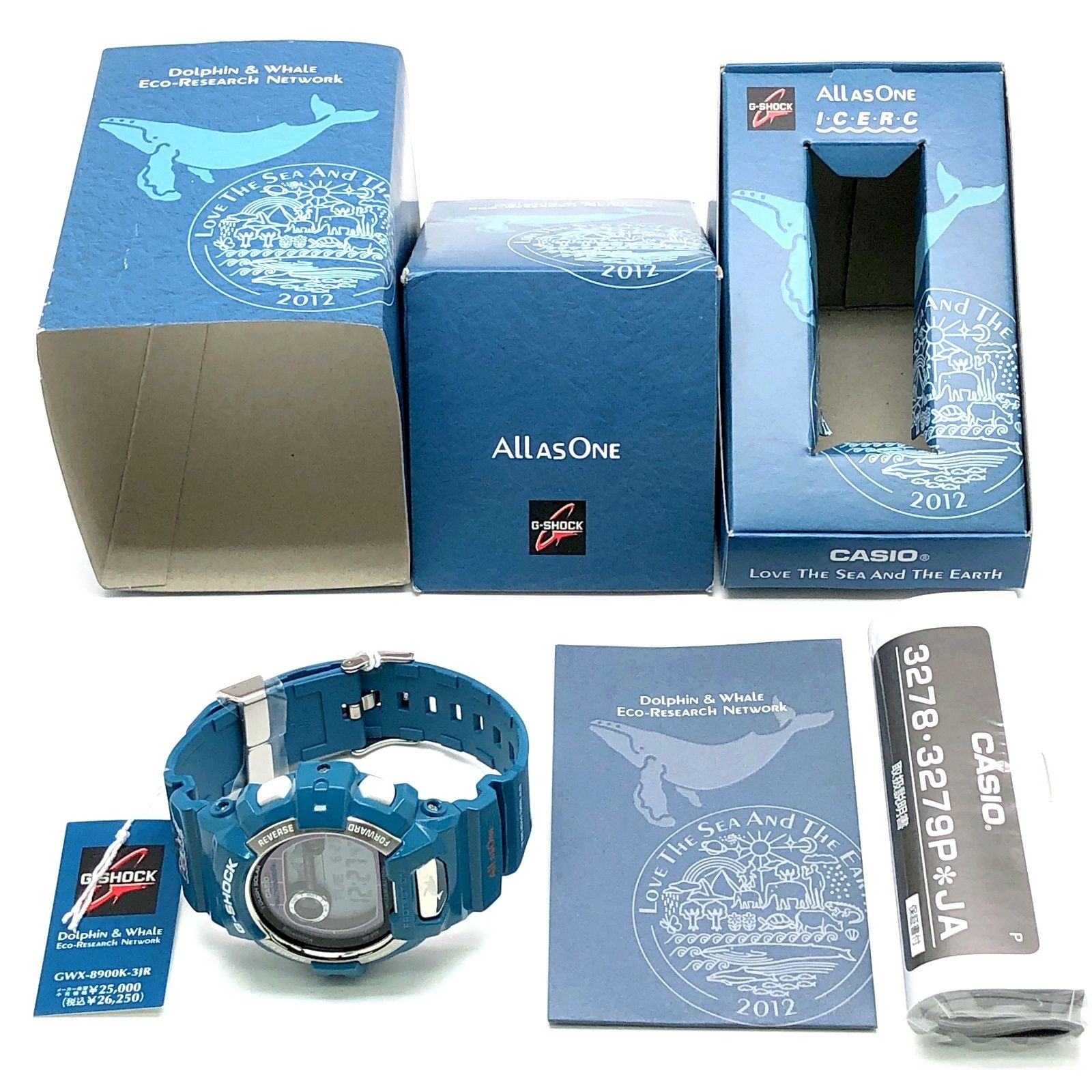 G-SHOCK ジーショック GWX-8900K-3 G-LIDE イルクジ2012 電波ソーラー