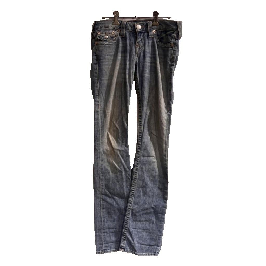 トゥルーレリジョン TRUE RELIGION デニム ジーンズ パンツ 25 インディゴ ■GY06