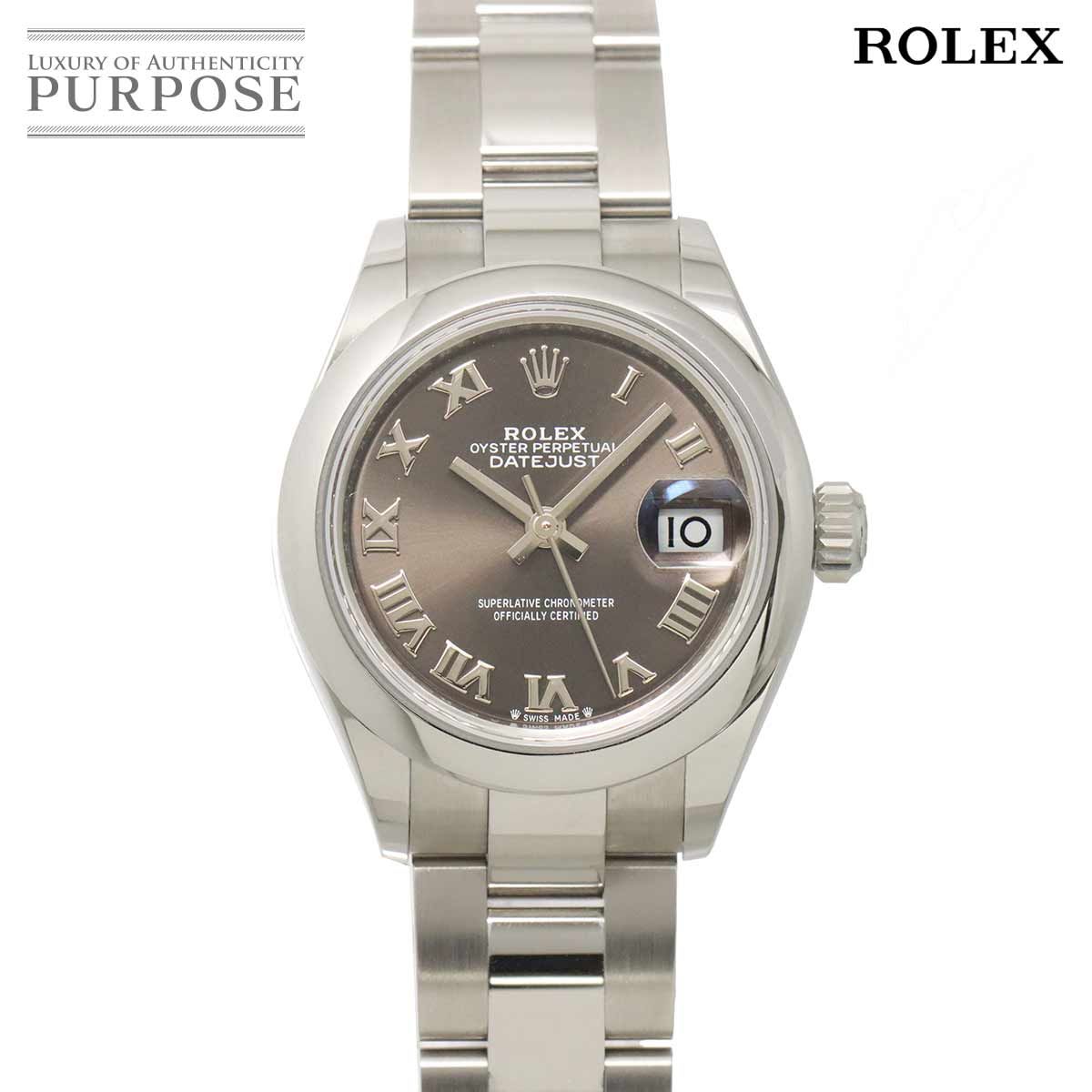 ロレックス ROLEX デイトジャスト 28 279160 ランダム番 ルーレット 自動巻き Oyster perpetual Date 90321428