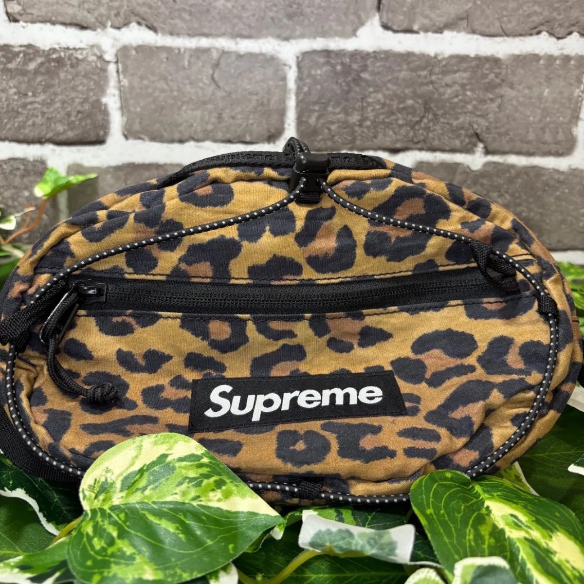 Supreme シュプリーム レオパード ウエストバッグ ボディバッグ CORDURA コーデュラ ヒョウ柄 ブラウン系