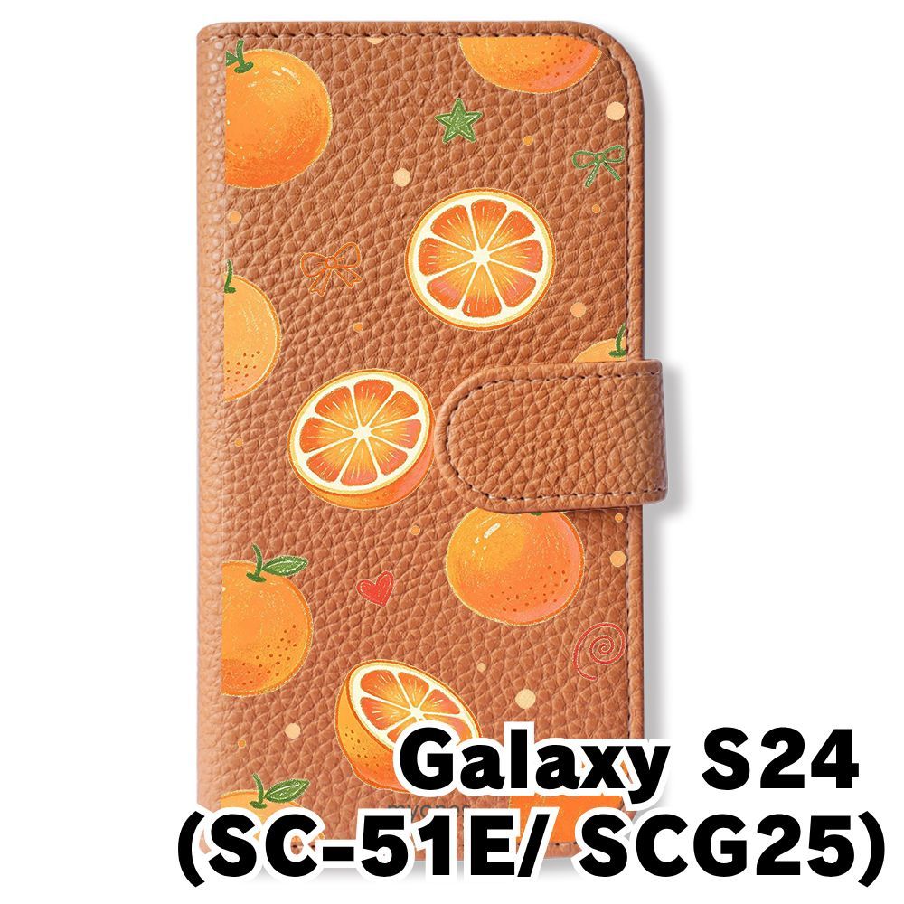 新品未使用】 Galaxy S24 SC-51E SCG25 手帳型スマホ ケース (色