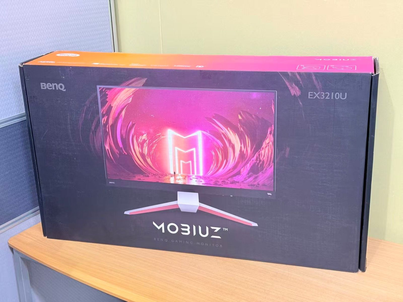 メルカリ最安価格　EX3210U 4K144Hz 量子ドット HDR600 美品 BenQ ゲーミングモニター 32 型(インチ) 4K MOBIUZ EX3210U