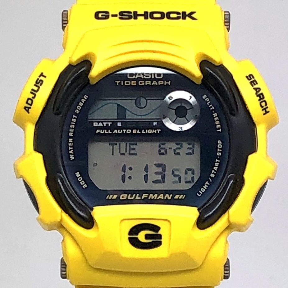 G-SHOCK ジーショック DW-9700UL-9T GULFMAN ガルフマン 全米ライフガード選手権 コラボモデル イエロー 1999年7月発売