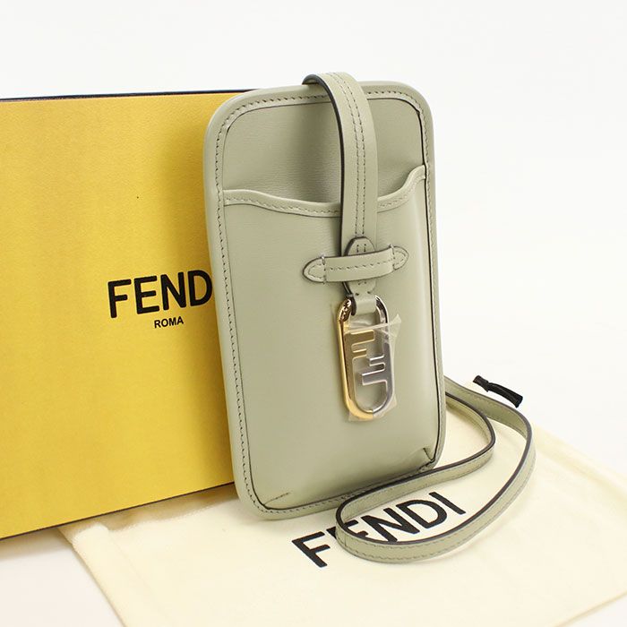 FENDI フェンディ フォンポーチ オーロック 7AS131 ショルダーバッグ レザー【中古】 ユニセックス 35,737円