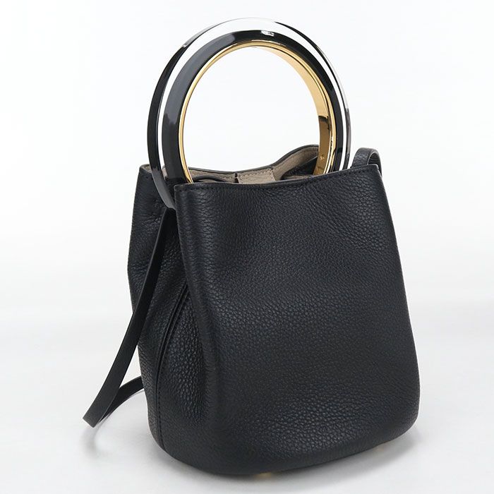 MARNI マルニ 2WAY ハンドバッグ レザー【中古】 レディース