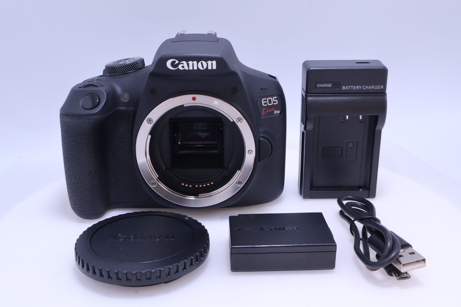 【2,264回 美品】Canon EOS Kiss X90 ボディー EOSKISSX90 デジタル一眼レフカメラ 29,770円