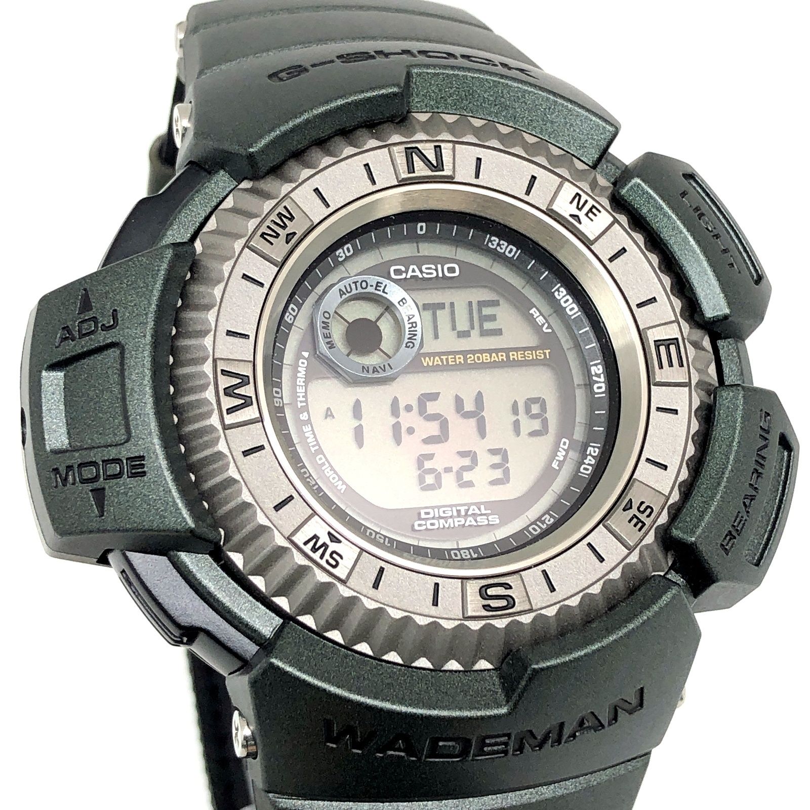 G-SHOCK ジーショック DW-9800AR-3T WADEMAN ARTI オフィシャル コラボモデル 回転ベゼル グリーン 迷彩 1999年7月発売 G-SHOCK ジーショック DW-9800AR-3T WADEMAN ARTI オフィシャル コラボ