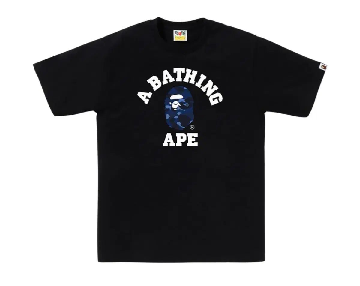 2XL ベイプ カラー カモ カレッジ Tシャツ ブラック ネイビー