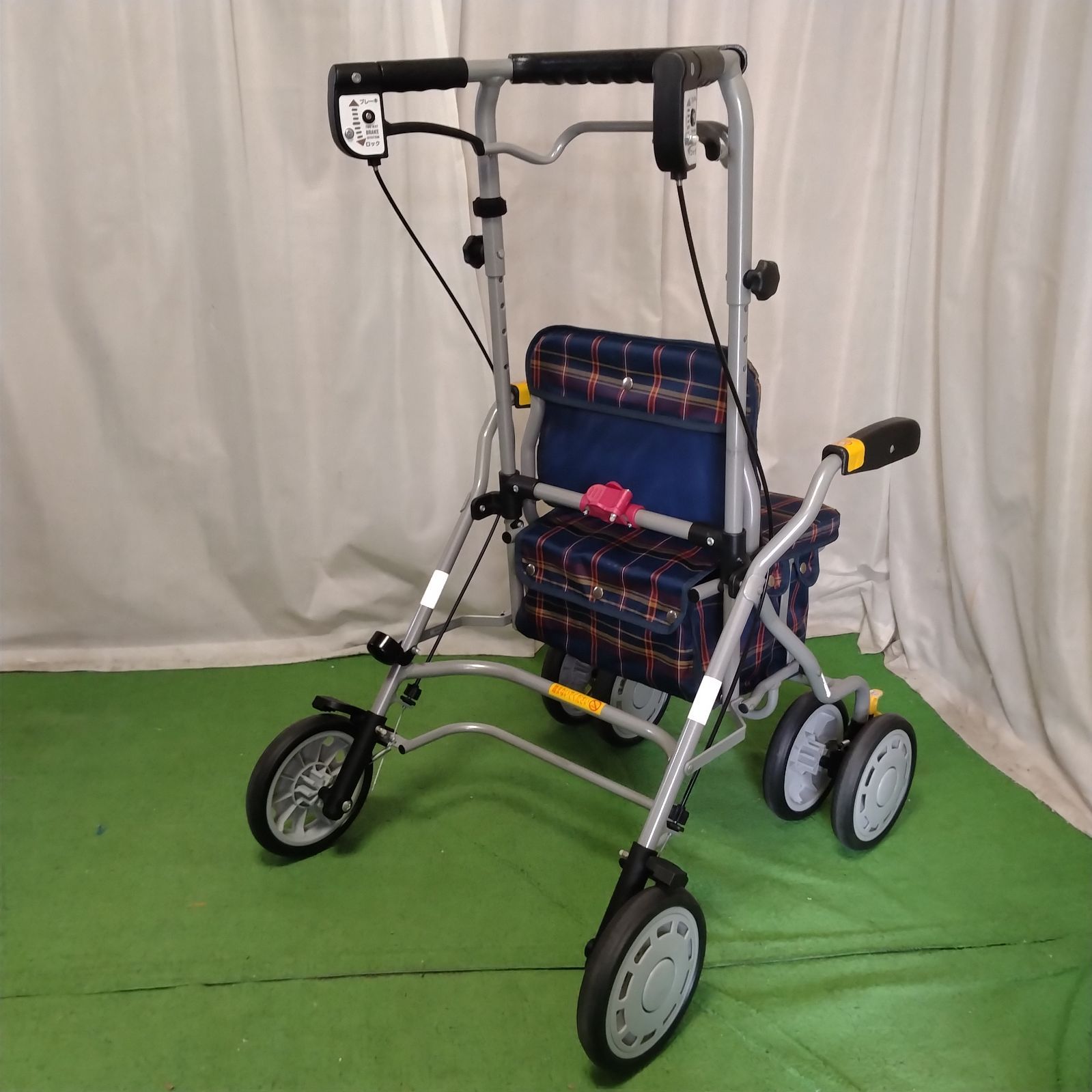 HK-6189) 島製作所 シンフォニー ラクーン BOXタイプ バッグ付き 歩行