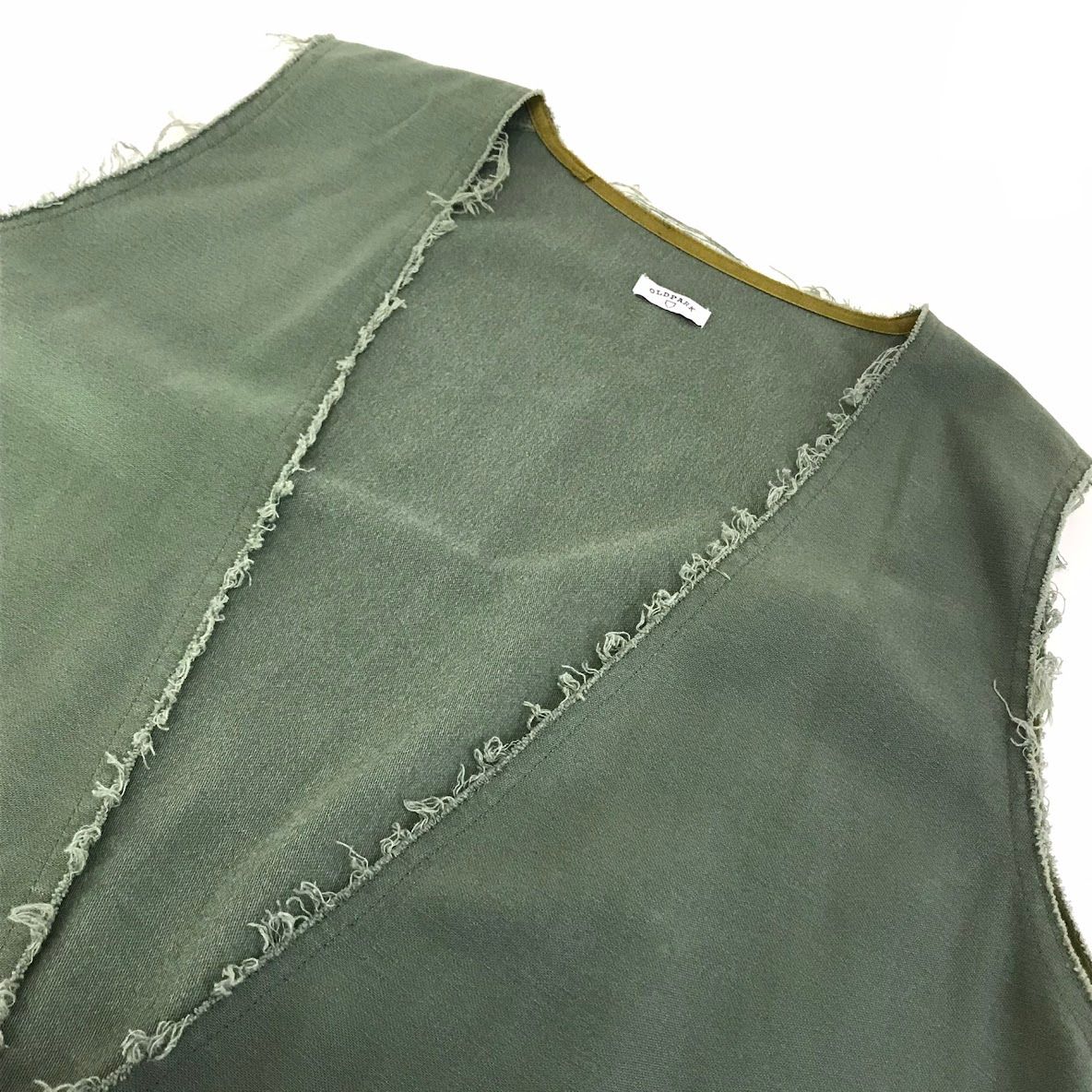 倉吉店】 中古 OLDPARK | オールドパーク ベスト フリンジ深Vベスト