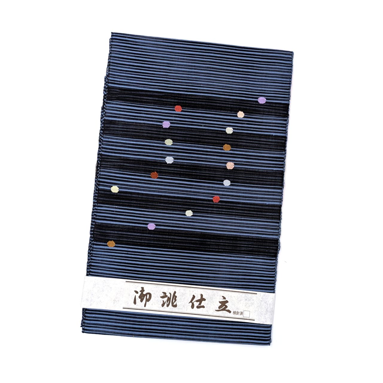 新品 絽つづれ 名古屋帯 八寸 平仕立て 仕立て上がり品 夏用 単衣 絽綴れ 009