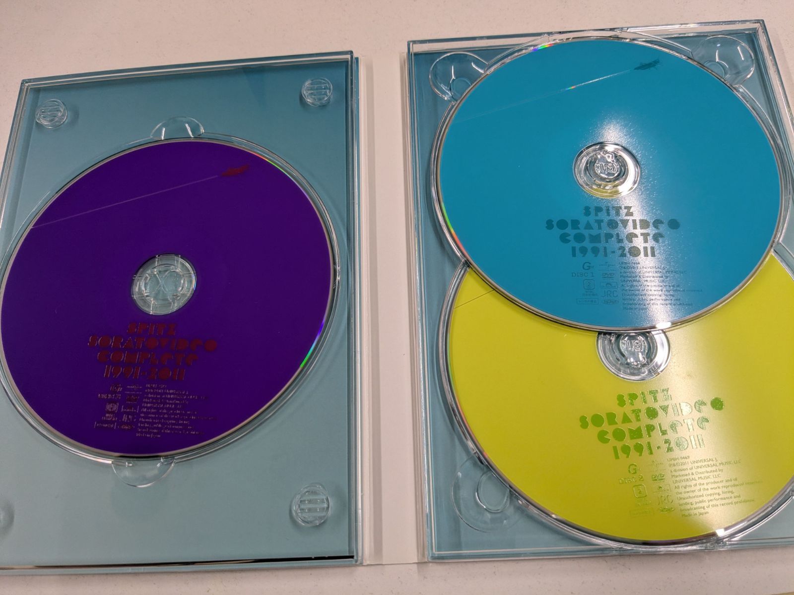 スピッツ ソラトビデオ COMPLETE 1991-2011 初回限定版 DVD 管理7M2026