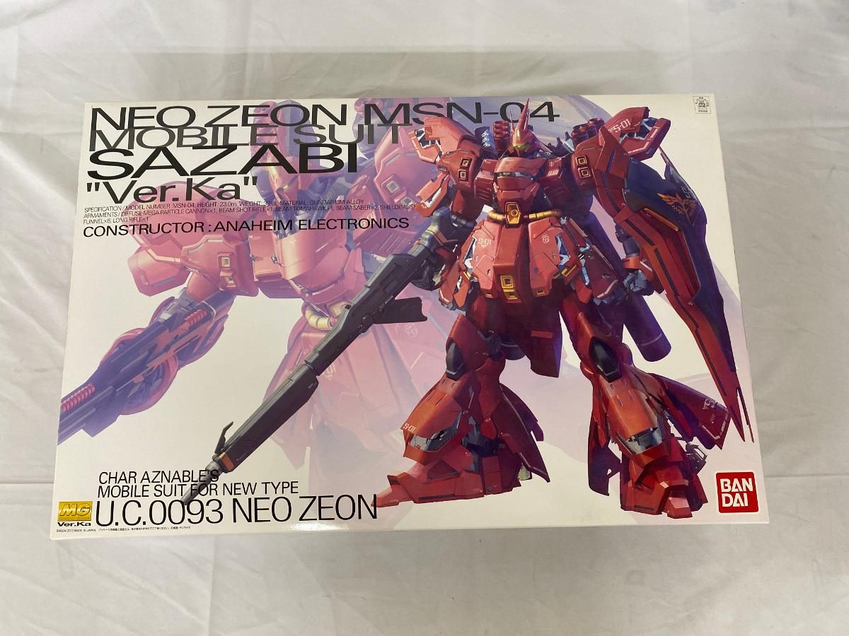 ♪【未開封】MG 1/100 MSN-04 サザビーVer.Ka (機動戦士ガンダム 逆襲のシャア)■＊同梱不可
