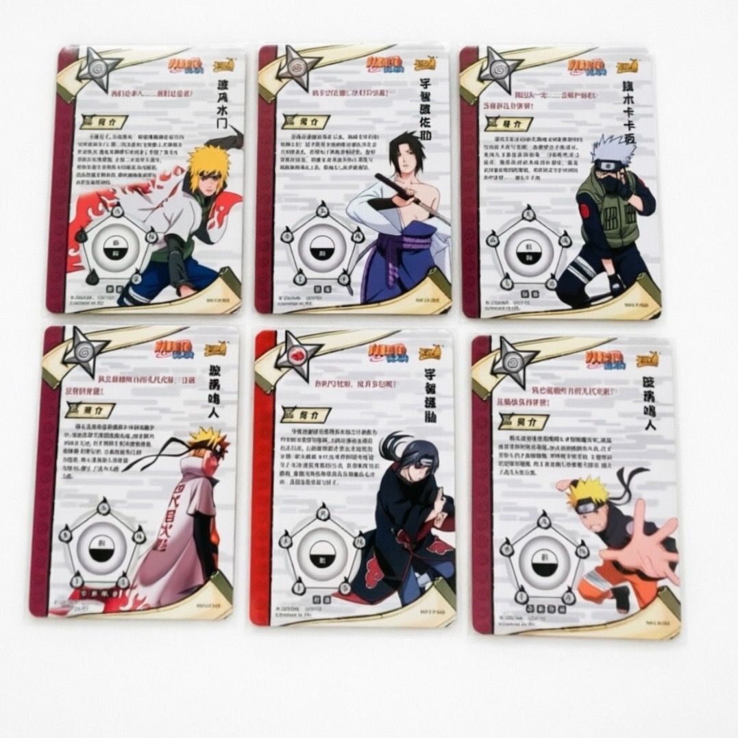 NARUTO KAYOU 火影忍者 ナルト LR ゴールドカード 6枚セット うずまき