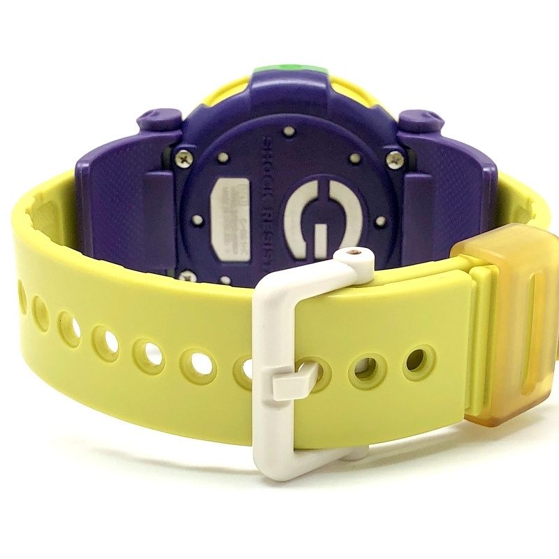 G-SHOCK ジーショック G-001HC-3 Hyper Colors ハイパーカラーズ ジェイソン グリーン イエロー パープル 2011年5月発売 G-SHOCK ジーショック G-001HC-3 Hyper Colors ハイパーカラーズ