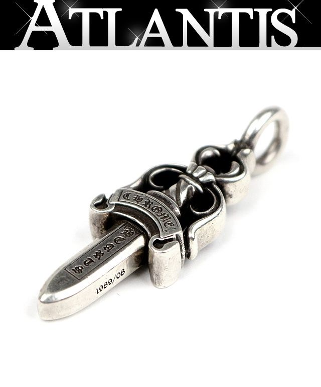 ふ*ん様 Chrome Hearts 925シルバー ペンダント CHROME HEARTS 銀座店 クロムハーツ ダブルダガー ペンダント トップ