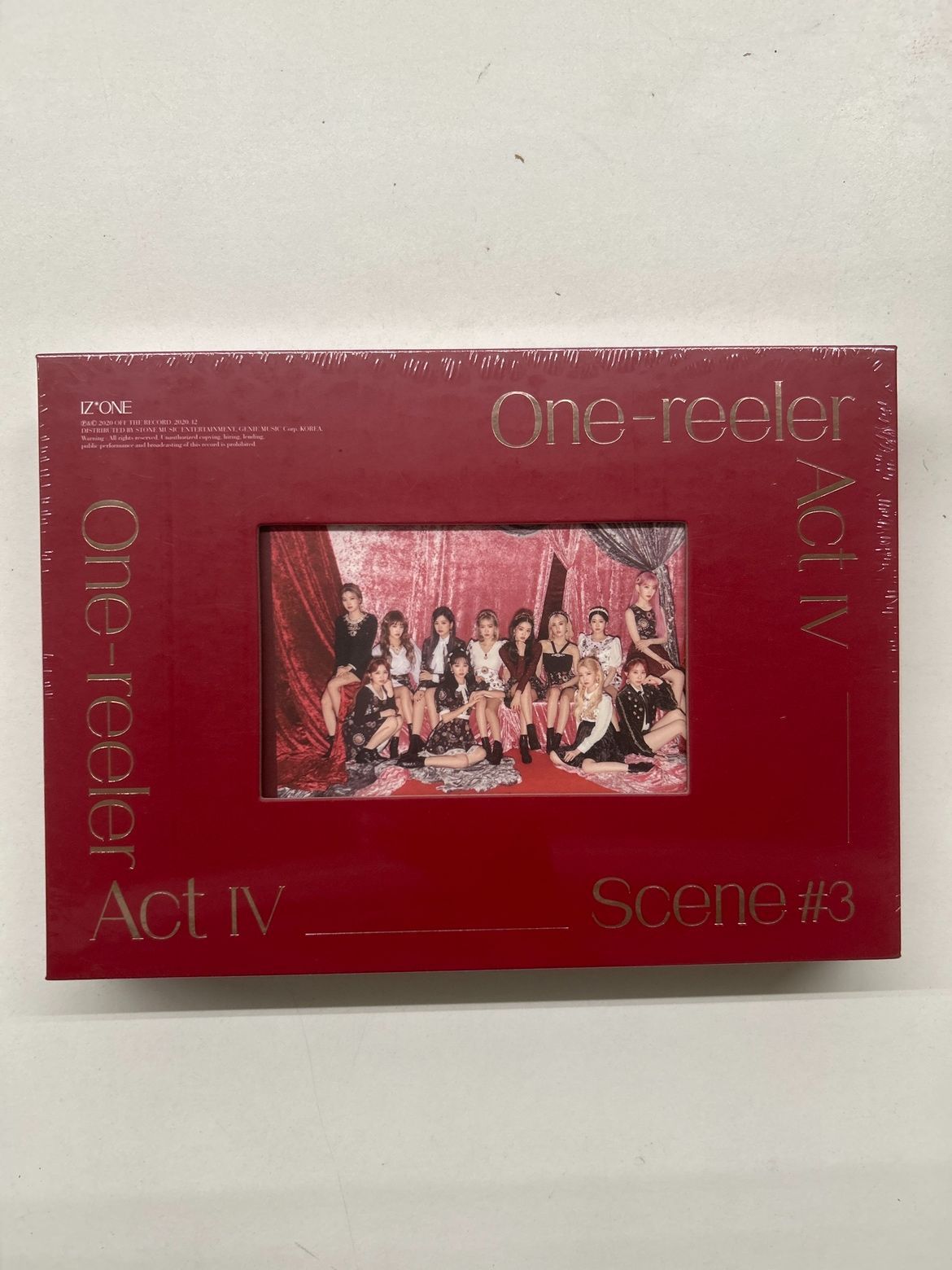 即日発送] [新品未開封] (RED) IZ*ONE One-reeler Act IV アイズワン