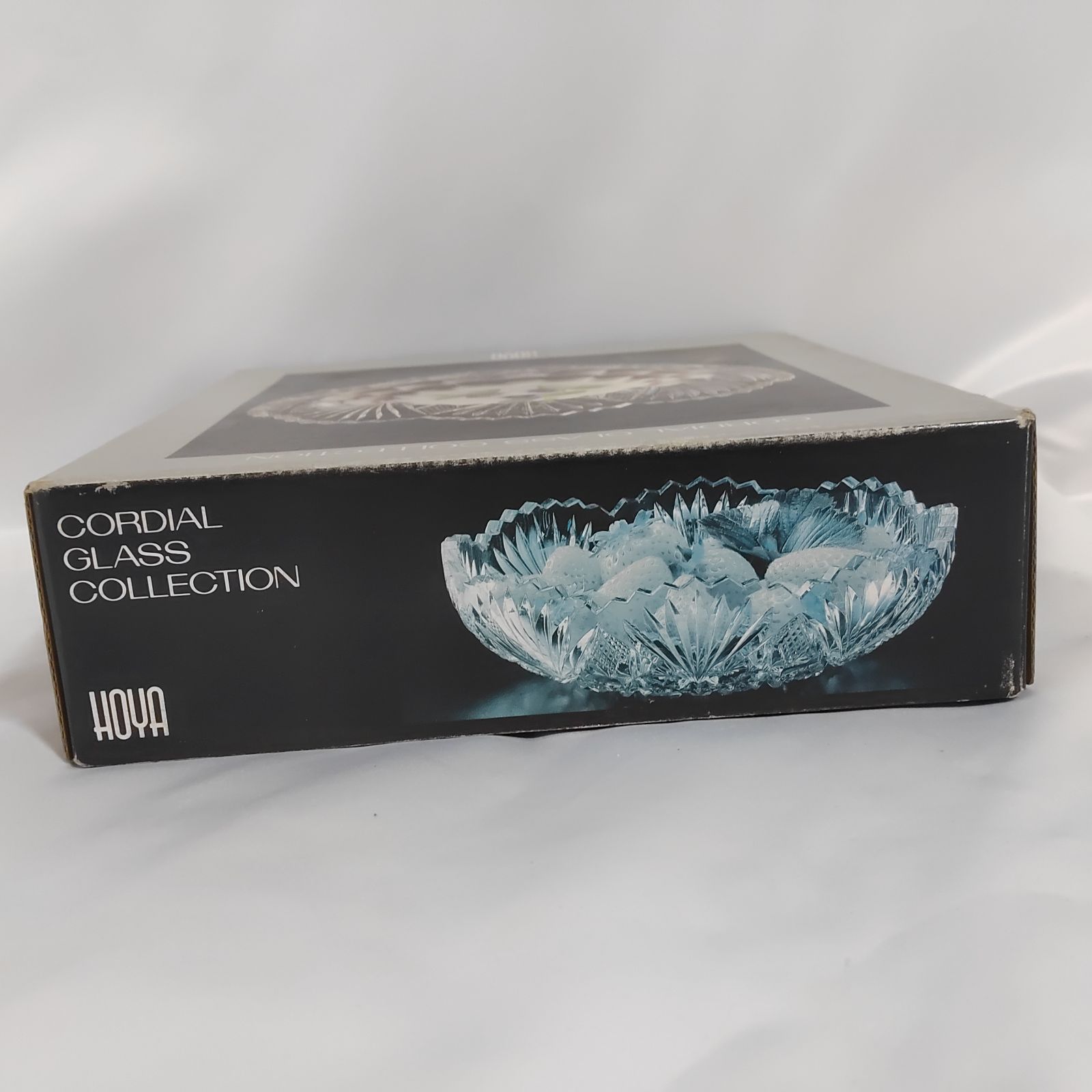 未使用保管品】 HOYA クリスタル ボウル 外箱付 コーディアル 盛り鉢