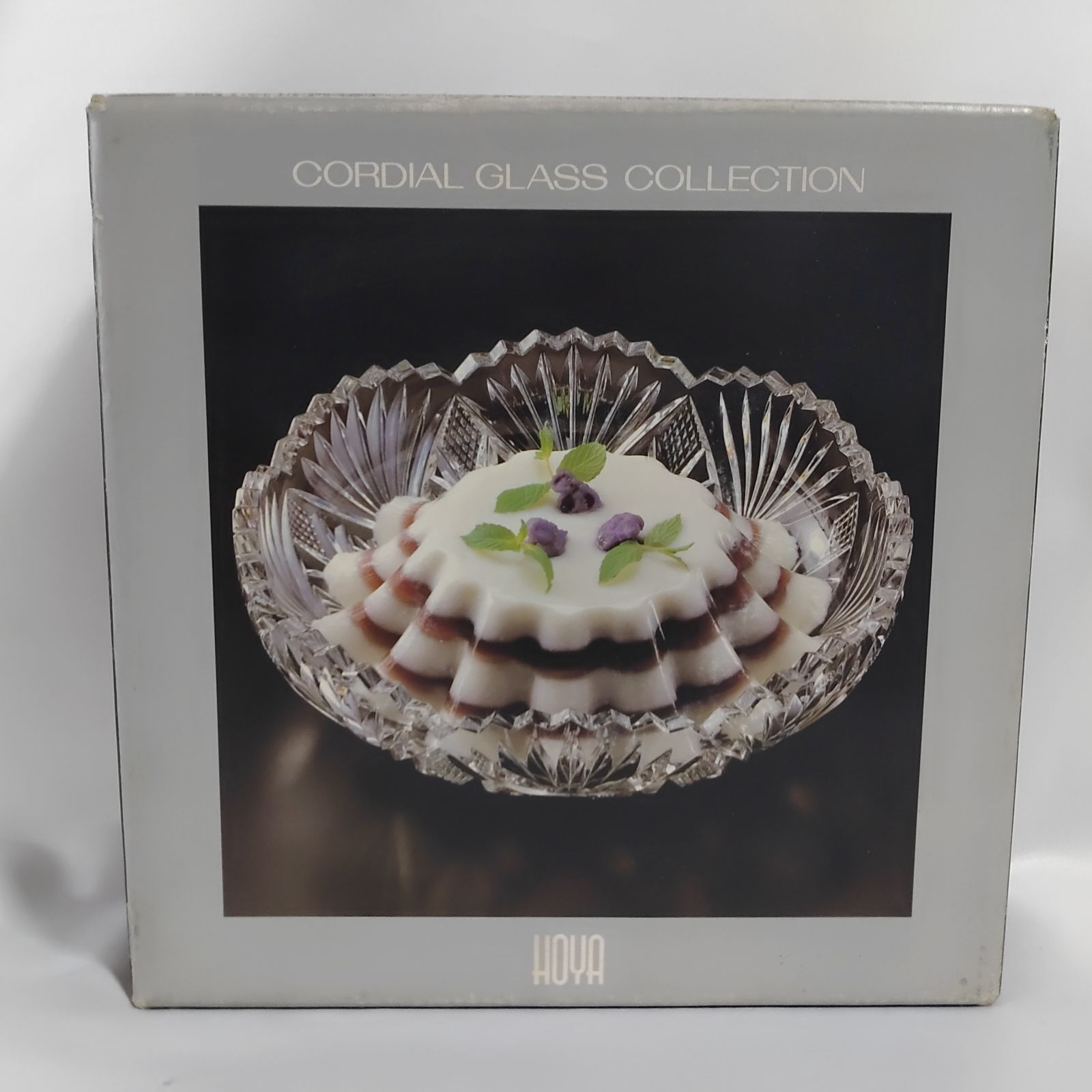 未使用保管品】 HOYA クリスタル ボウル 外箱付 コーディアル 盛り鉢
