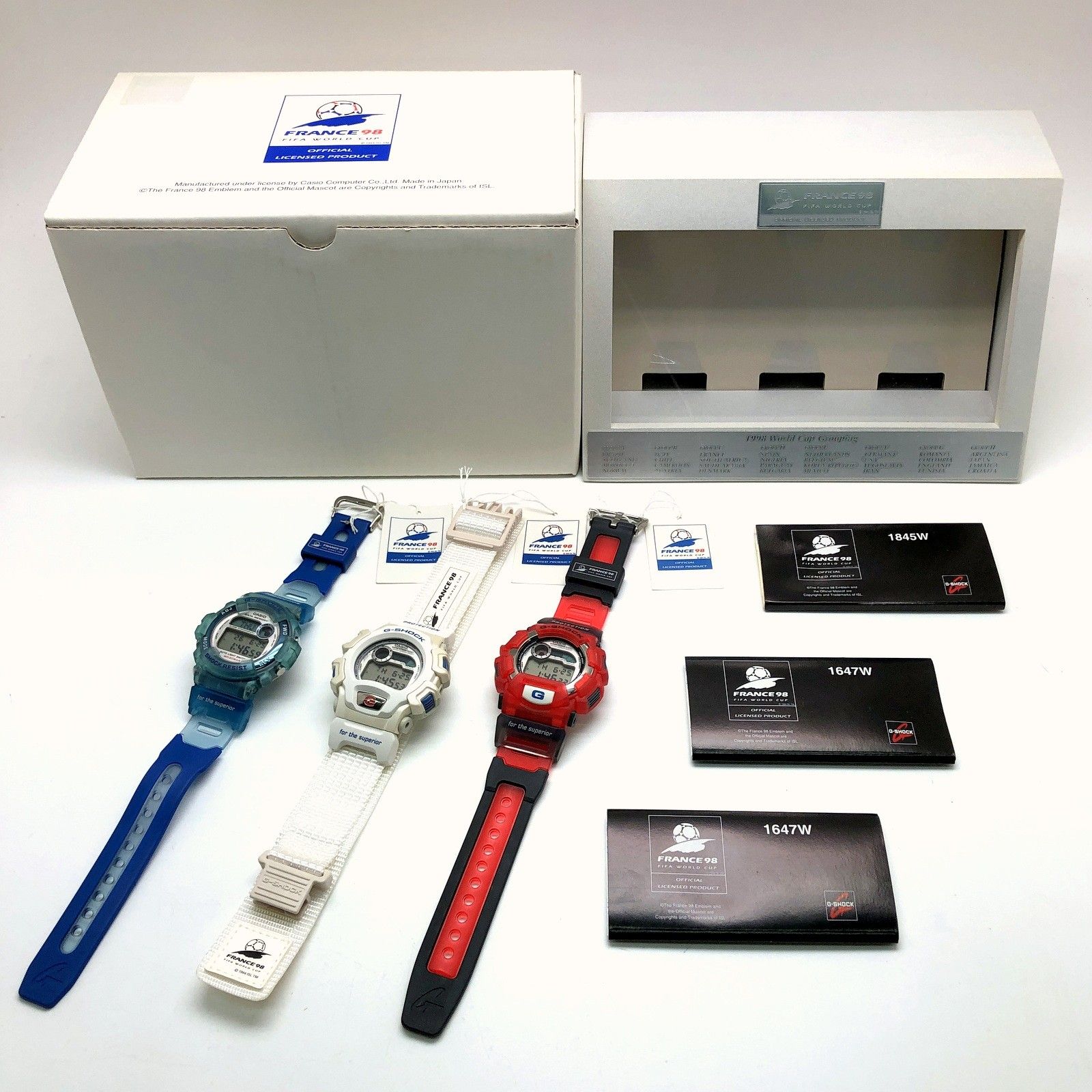 G-SHOCK ジーショック G-WCUP98 ワールドカップ フランス オフィシャル