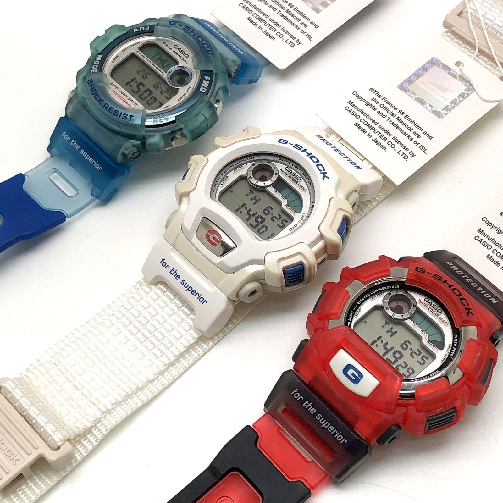 G-SHOCK ジーショック G-WCUP98 ワールドカップ フランス オフィシャル