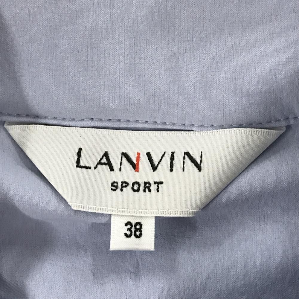 超美品】ランバンスポール ノースリーブワンピース ライトグレー