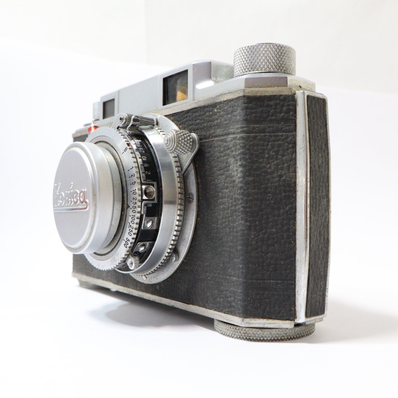 KONICA Ⅰレンジファインダーカメラ KONIRAPID 実写作例あり Konica I型 KONIRAPID-S KONISHIROKU 50mm F2.8 動作未確認 現状品