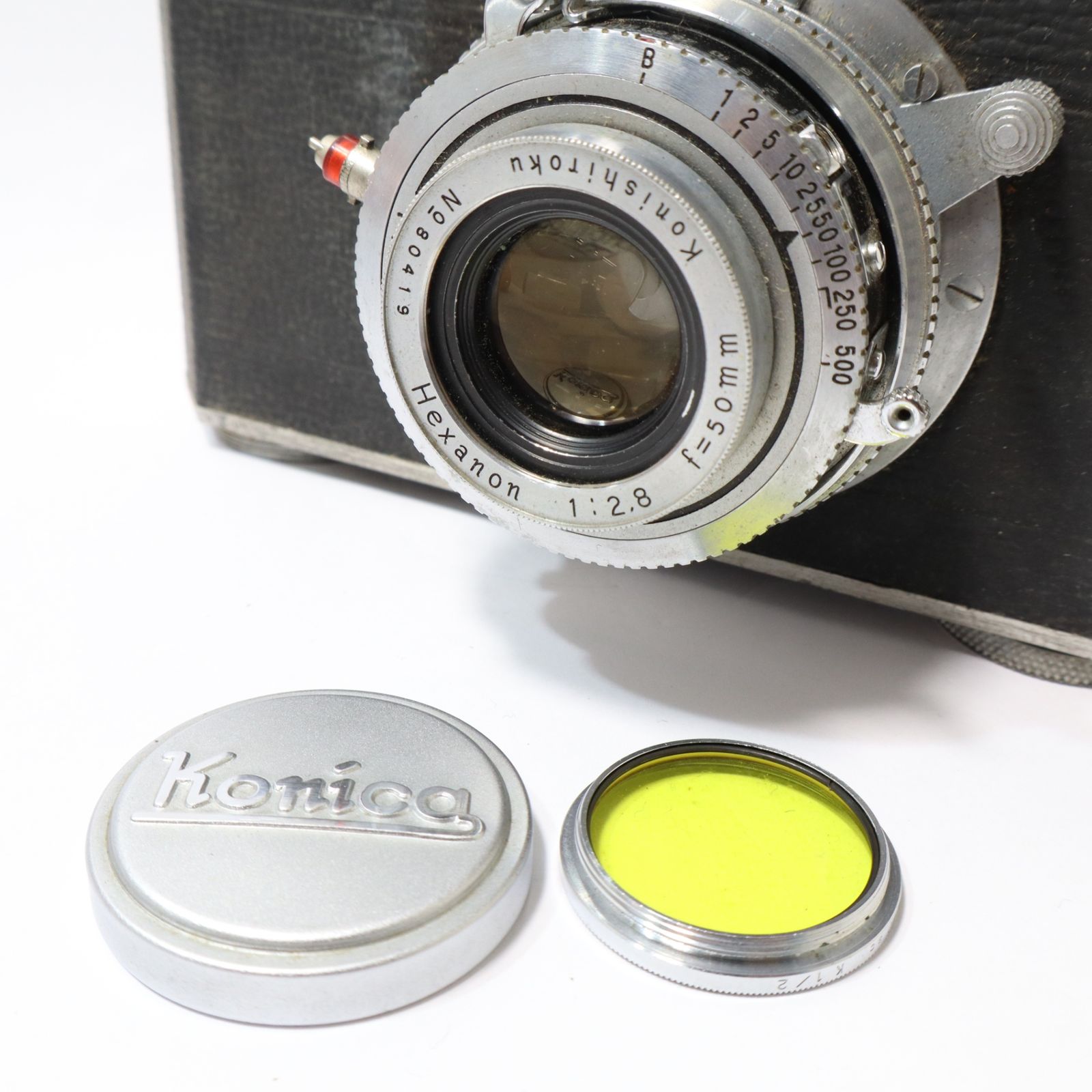 Konica I型 KONIRAPID-S KONISHIROKU 50mm F2.8 動作未確認 現状品