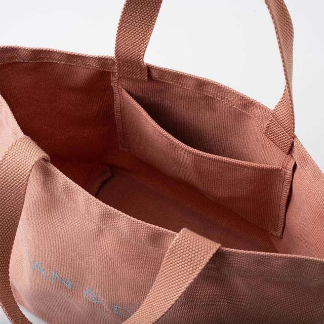 DEAN & DELUCA トートバッグ ピンク【L】 - メルカリ
