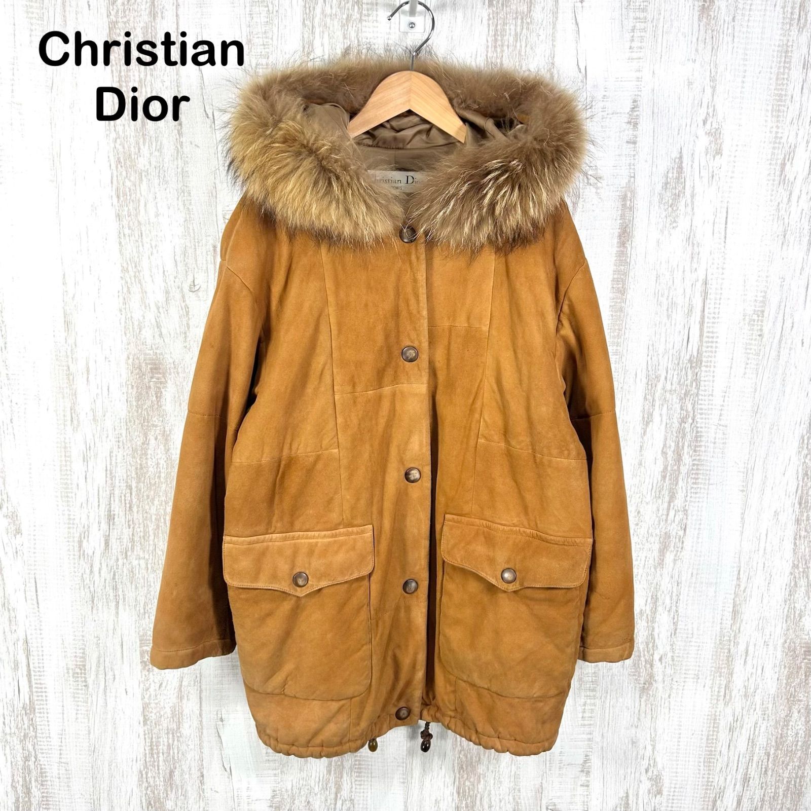 90s Christian Dior オールド クリスチャンディオール ラムレザー 