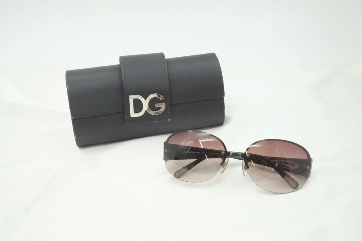 D&G ドルガバ DG2109 サングラス アイウェア 61□15 135 グラデーション 黒 ブラック ドルチェ&ガッバーナ DOLCE&GABBANA 6965k