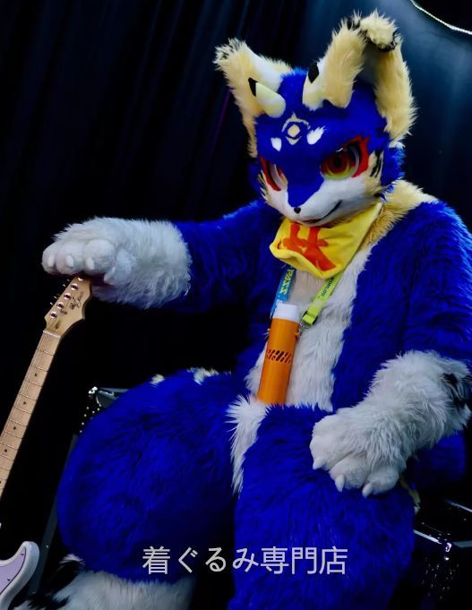 狼　犬　猫　着ぐるみ ヘッド全頭　ヘッド ケモノ ファースーツ ぬいぐるみ コスプレ コスチューム Kurumi 一点物 C987
