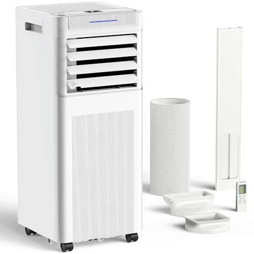 スポットクーラー 家庭用,【工事不要 猛暑対応モデル】ポータブルク2.64 kW 8-10畳 急速冷却省エネAクパワフル ラス, ーラー 衣類乾燥除湿機 26-30L/日, 3-in-1 スポット クーラー 冷房 除湿 送風 除湿 静音 リモコン, 付窓用ry