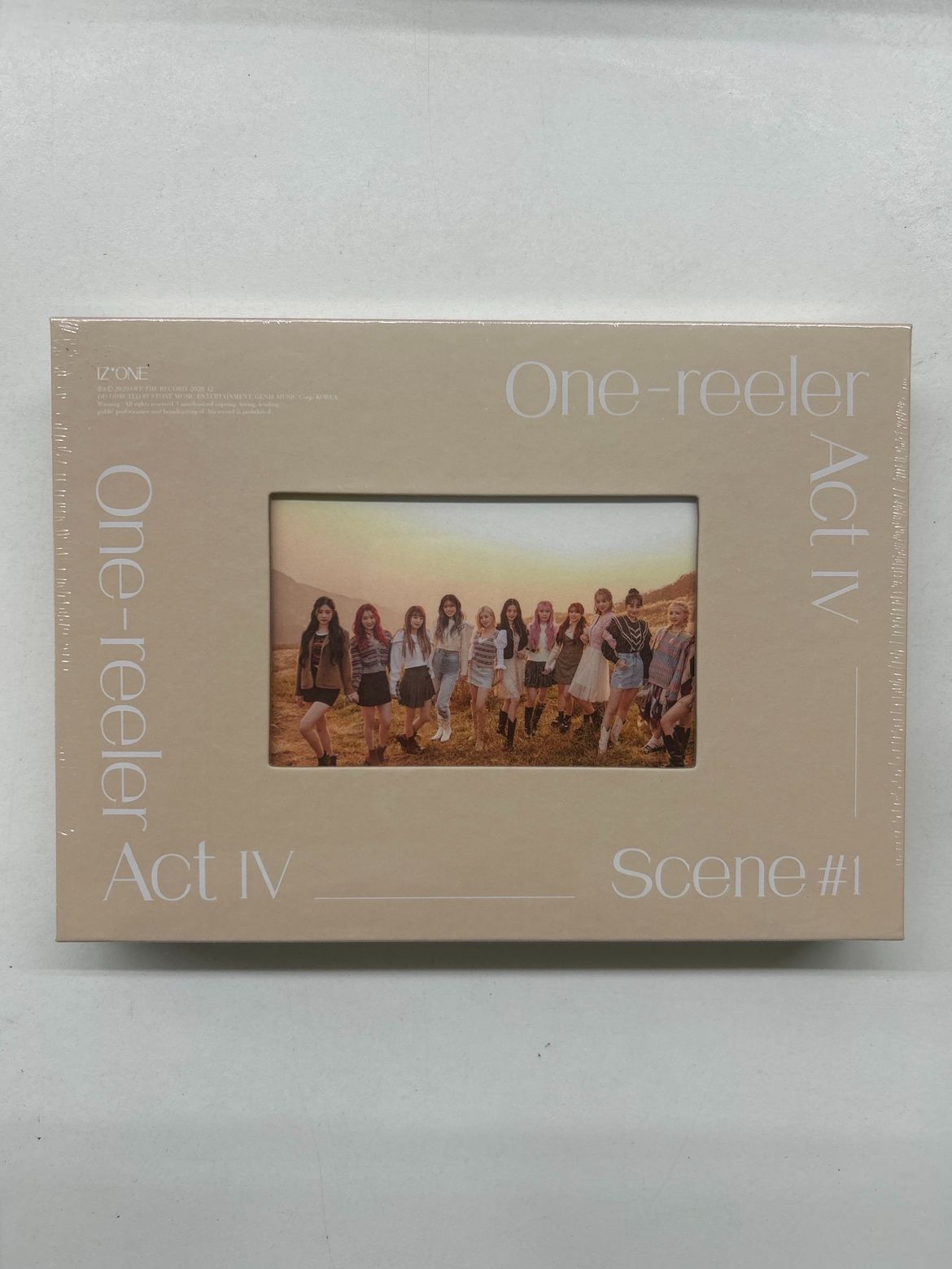 即日発送] [新品未開封] (BROWN) IZ*ONE One-reeler Act IV アイズワン
