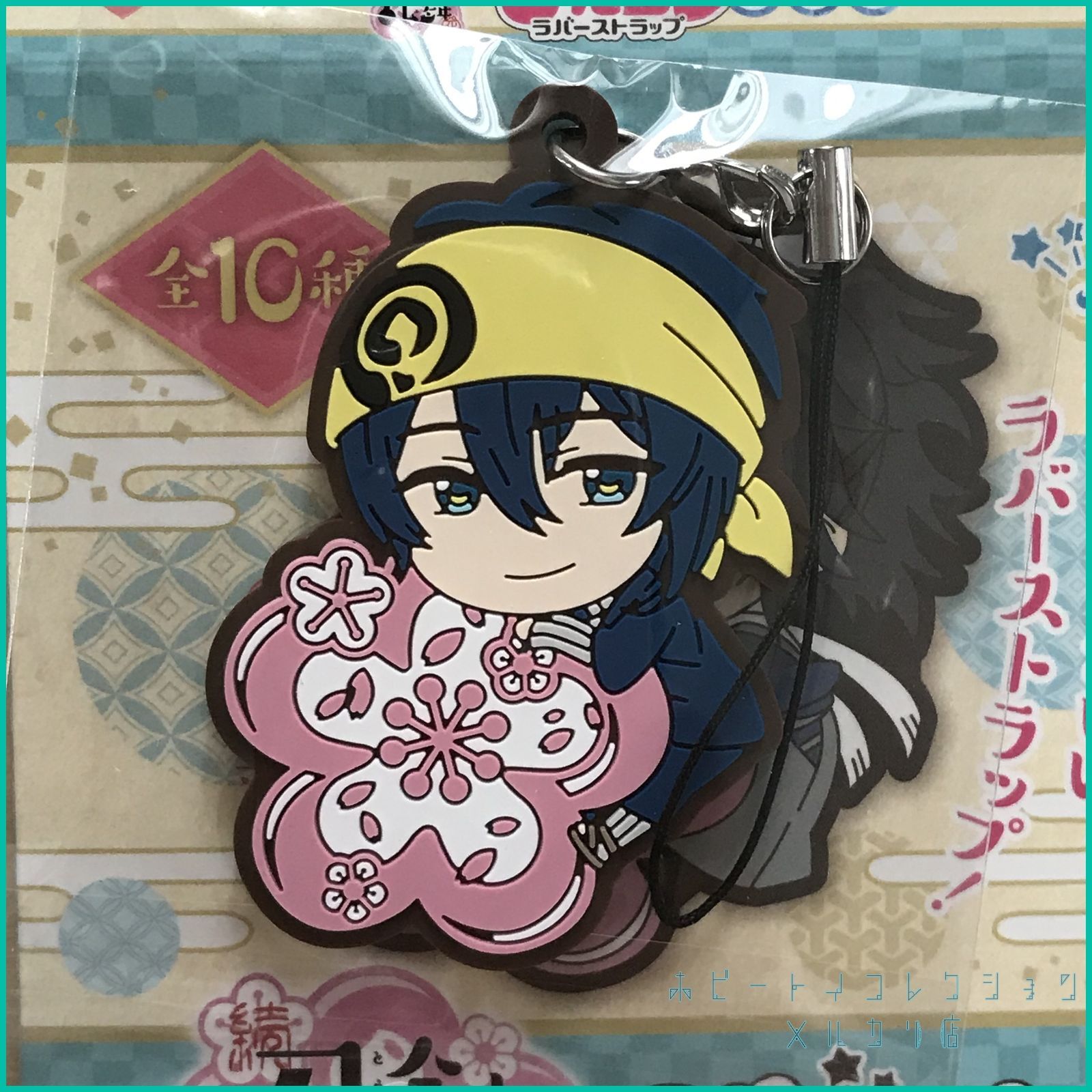 続 刀剣乱舞-花丸- ぴたコレラバーストラップ 其の二【 三日月宗近 