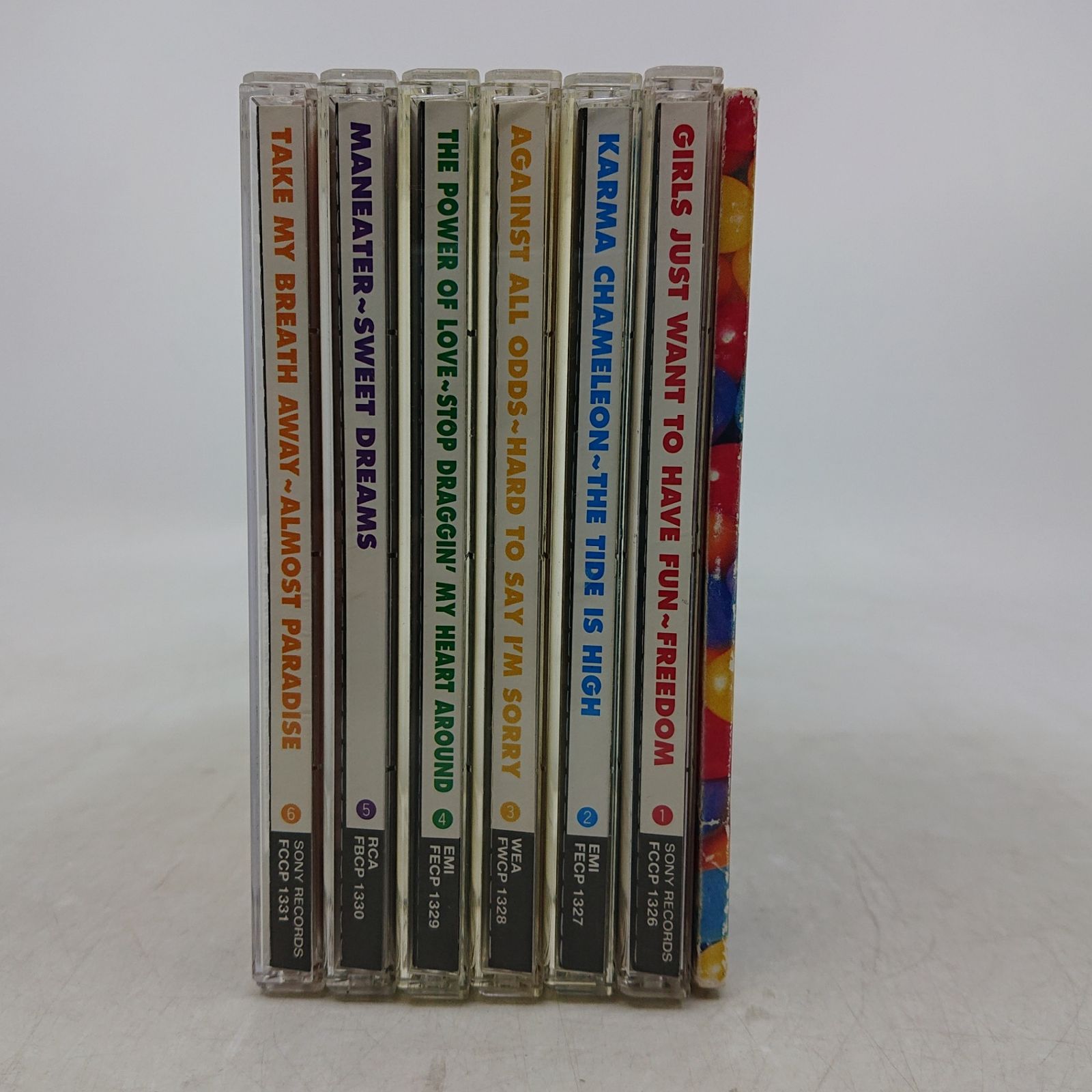 トップ10ヒッツ 1980-1989 CD6枚組＋解説書 箱欠品 CD-BOX 2606czth39