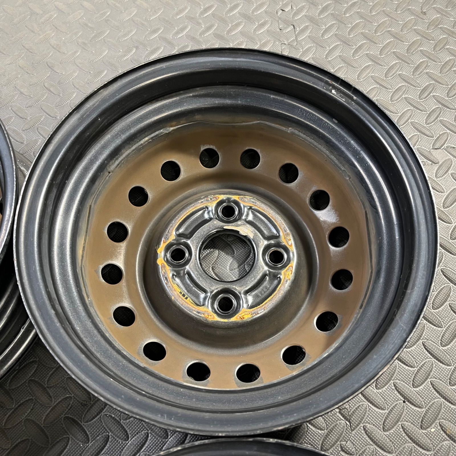 スズキ純正スチールホイール 12×4J+45 PCD100/4H キャリィ エブリイ 
