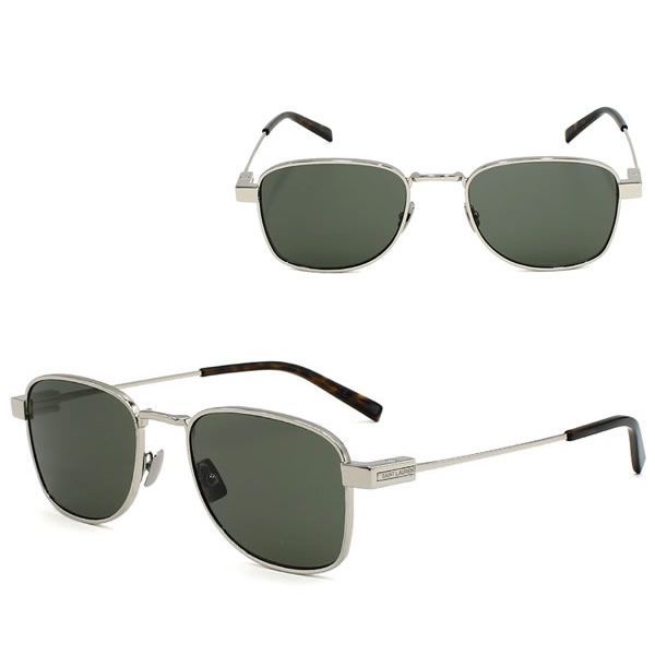 サンローラン サングラス SAINT LAURENT SL 741-002 サングラス シルバー グレー ノーズパッド メンズ レディース ユニセックス SL741-002