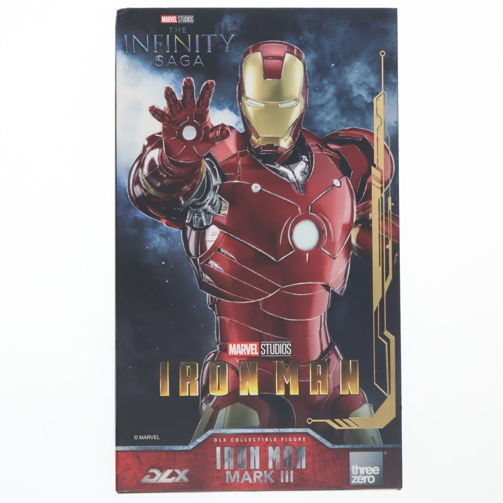DLX Iron Man Mark 3(DLX アイアンマン・マーク3) Marvel Studios: The Infinity Saga(マーベル・スタジオ: インフィニティ・サーガ) 1/12 完成品 可動フィギュア