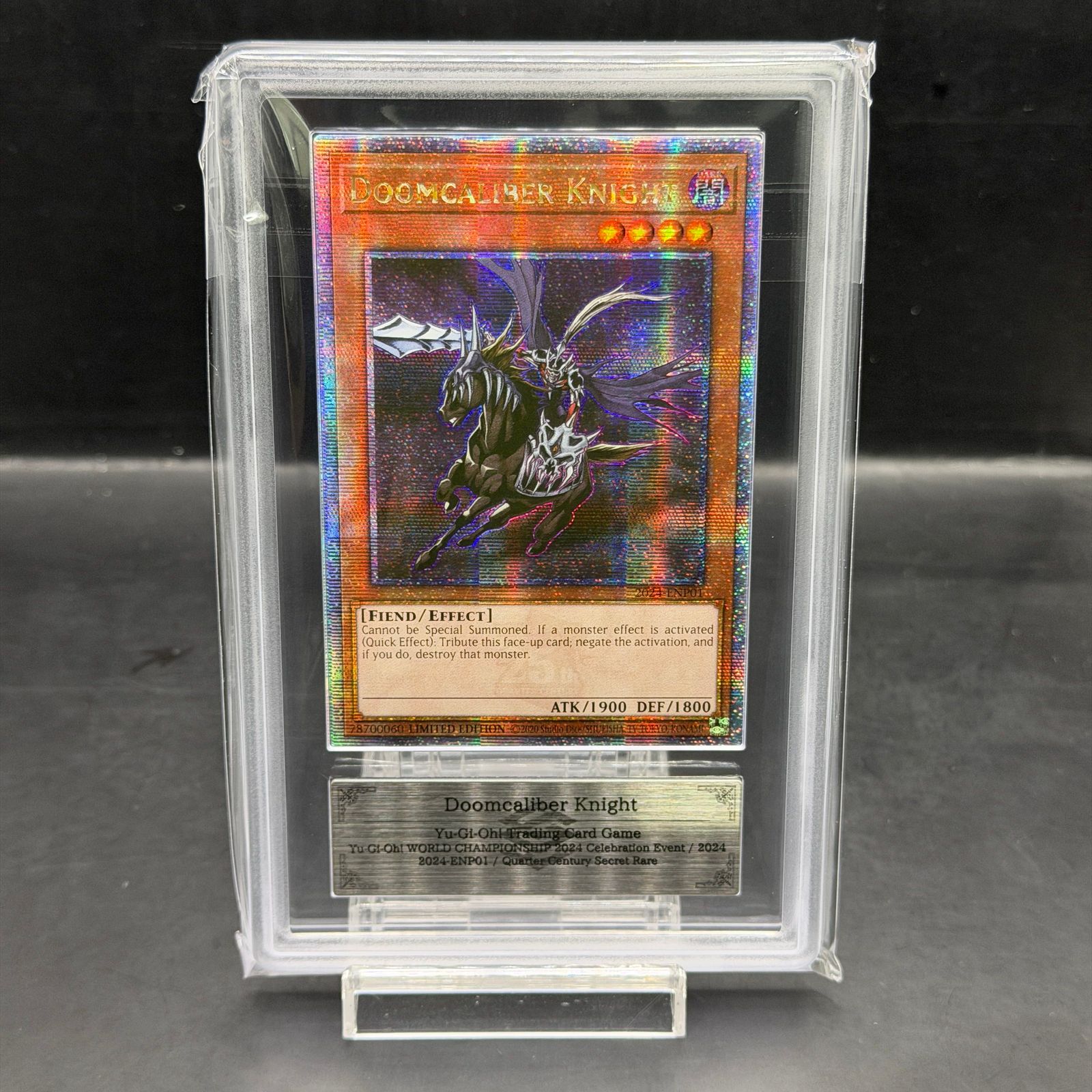 wcs2024 25th セレブレーションイベント　死霊騎士デスカリバー・ナイト ARS10】 死霊騎士デスカリバーナイト (英語版) [25th] {2024-ENP01} 1