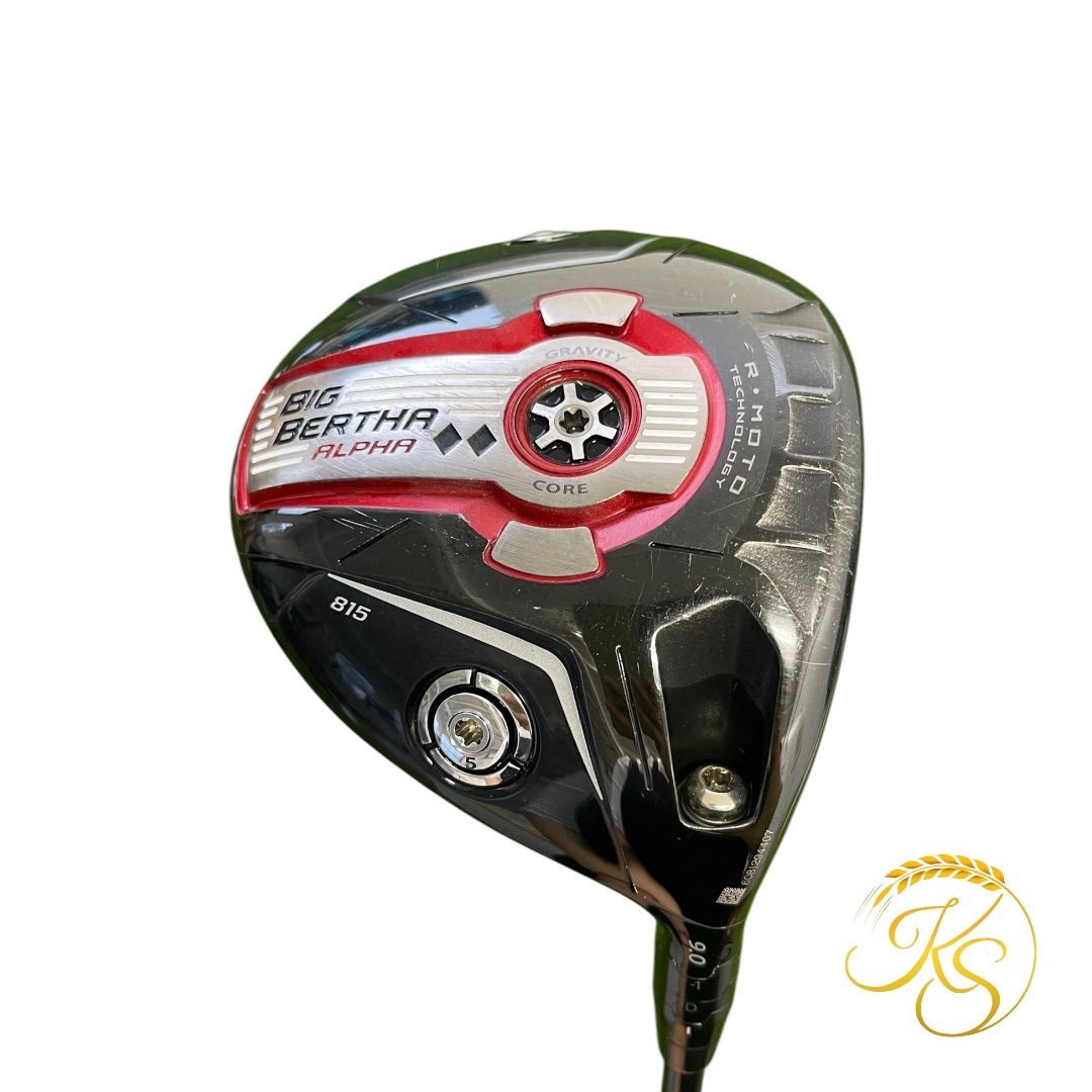キャロウェイ　ドライバー　9度　右　Callaway　BIG BERTHA　ALPHA　カーボン