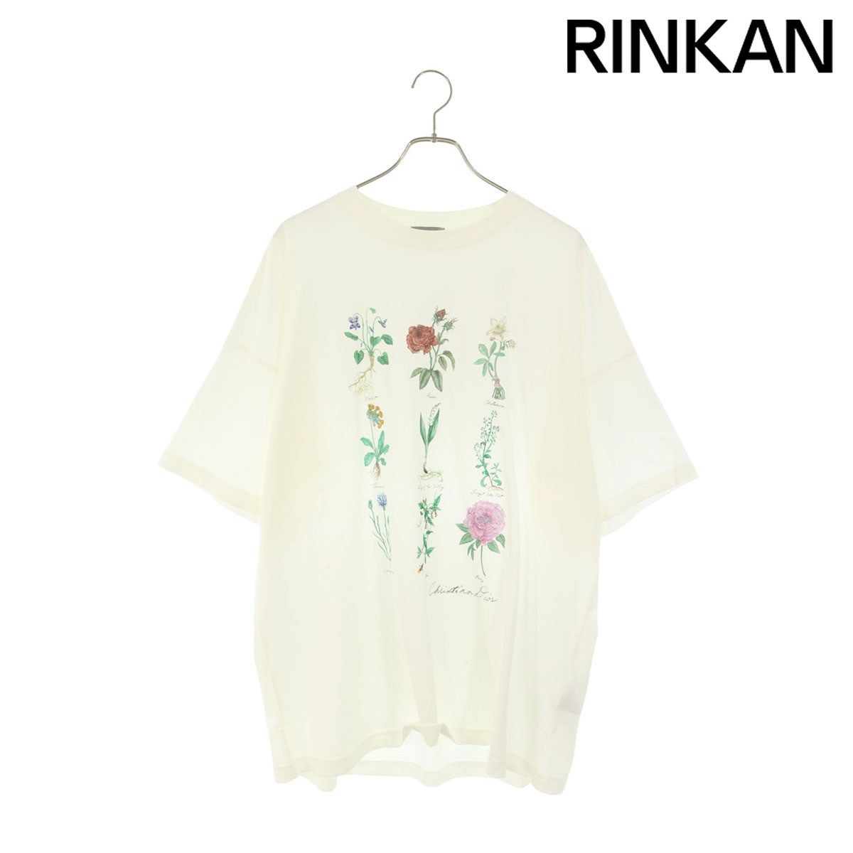 ディオール 493J671A0817 プリントTシャツ メンズ XL