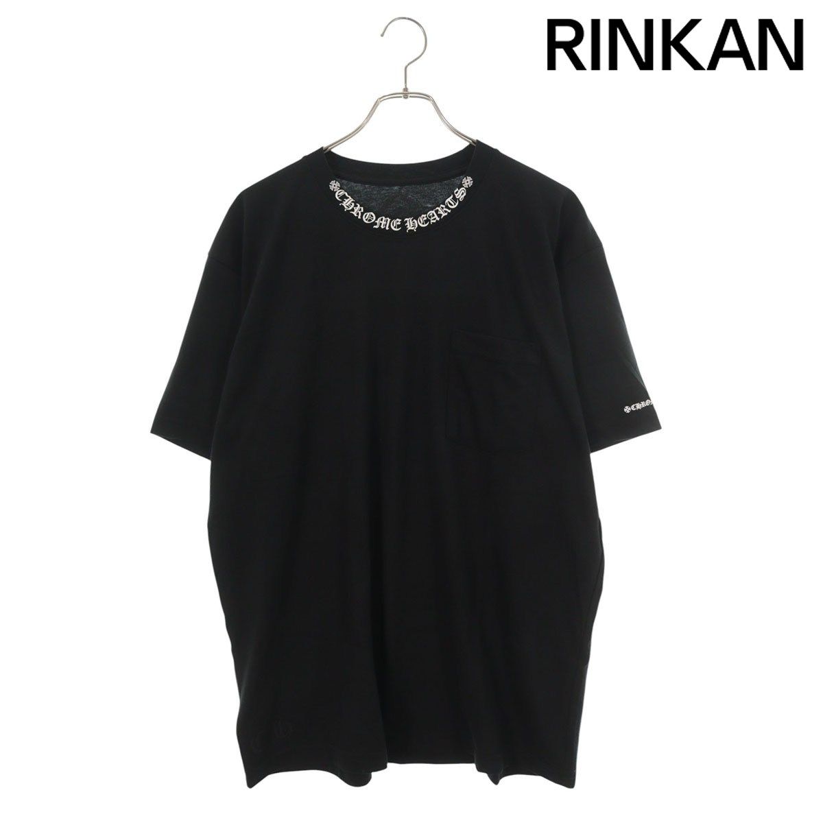 クロムハーツ CH T-SHRT/1 ネックロゴプリントTシャツ メンズ XL