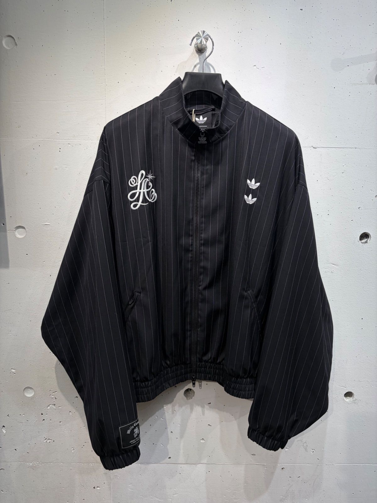 新品 Adidas x Willy Chavarria Pinstripe Track Jacket ピン
