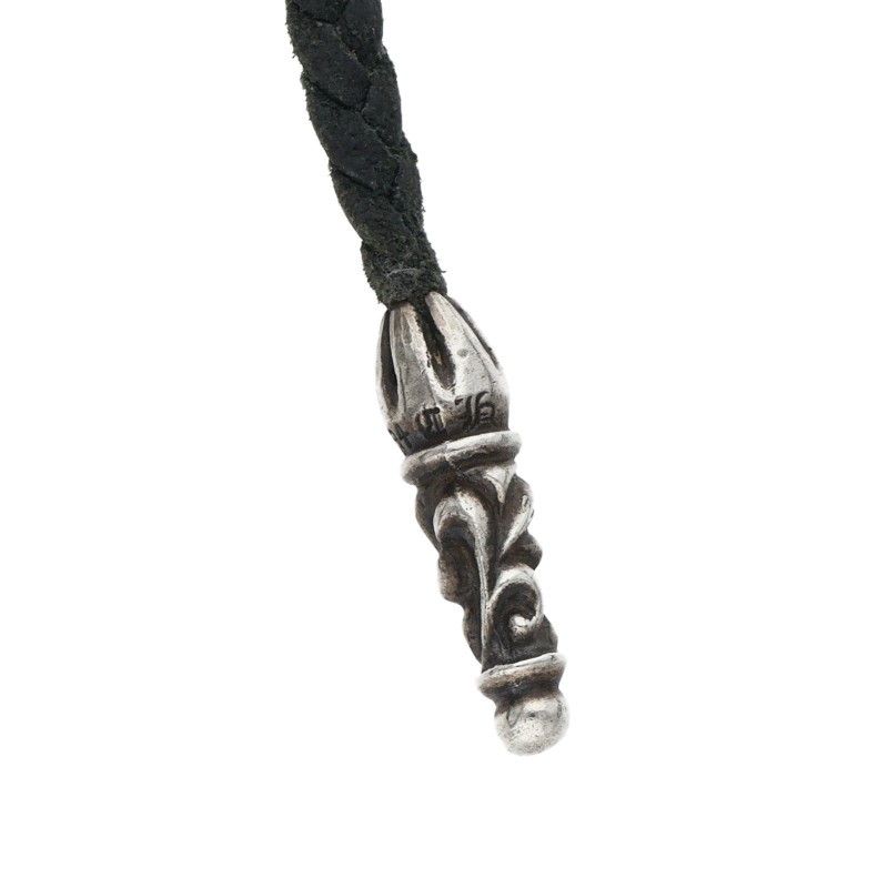 クロムハーツ LEATHER BRAID/スクロールレザーブレード レザー